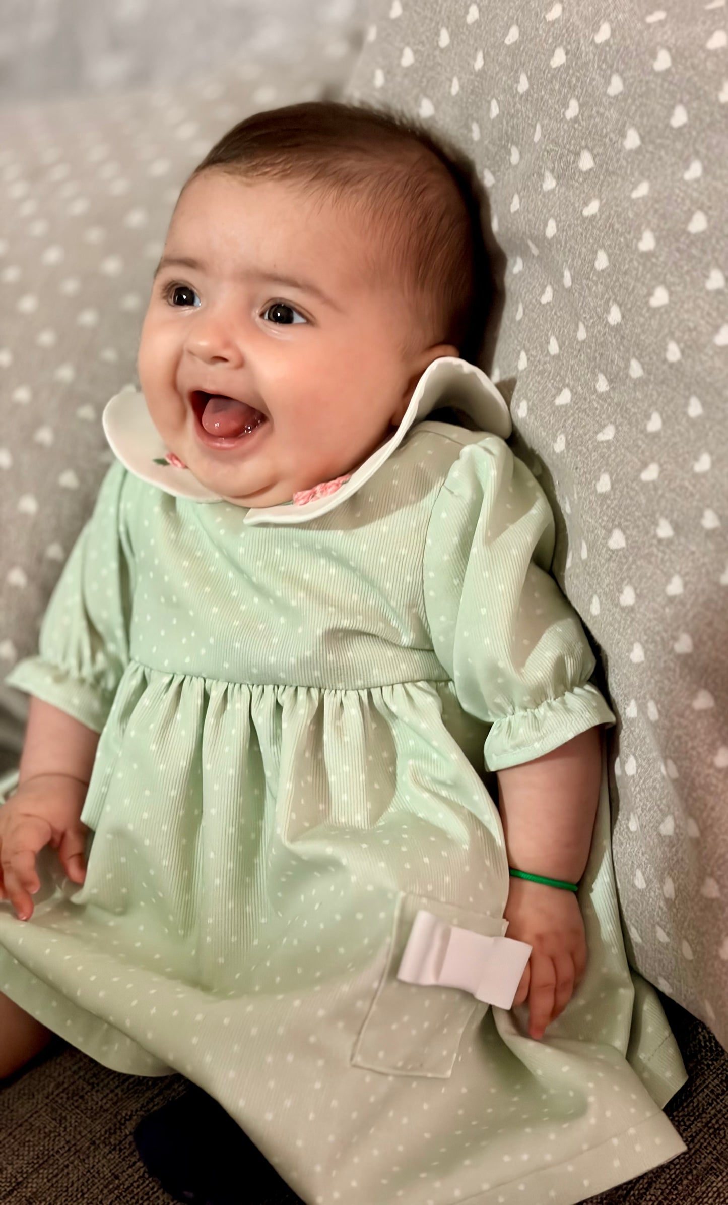 Robe Verte Muguet